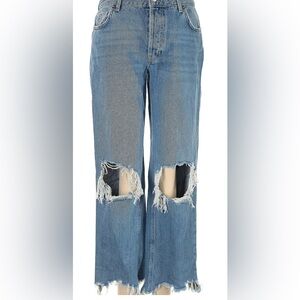 Free People Light Blue Boyfriend Jeans